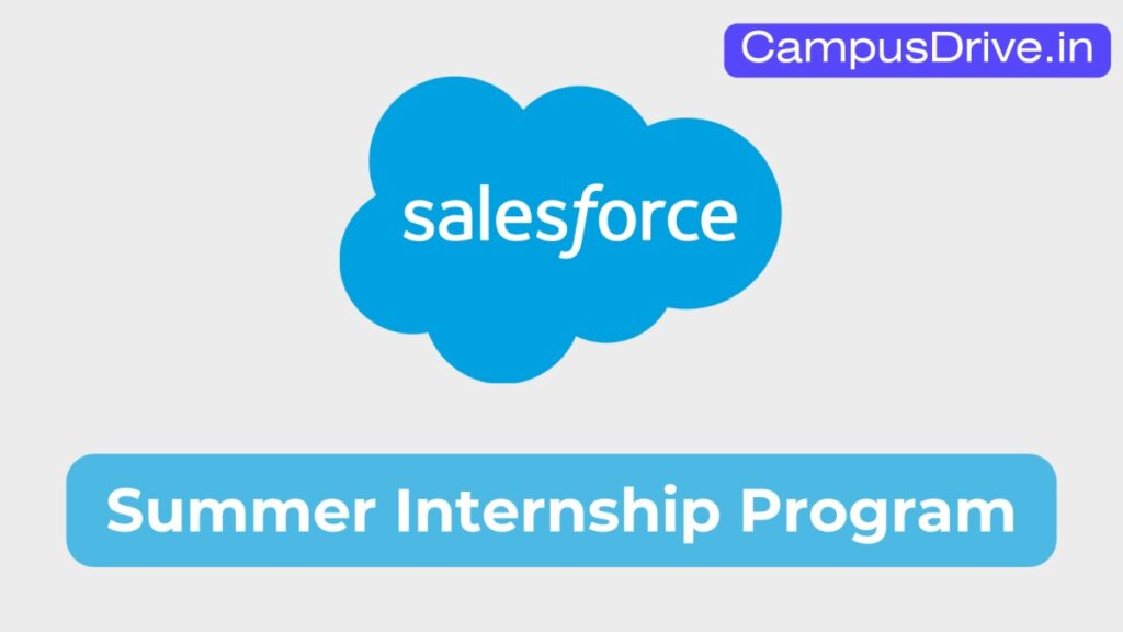 Salesforce Internship Program 2024 Futureforce University Recruitment